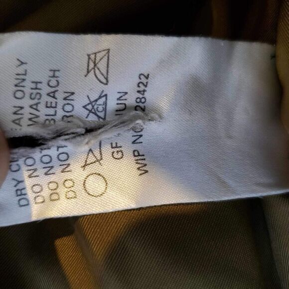 Vintage Woolrich Jacket L Large Blue Puffer Hooded Down Parka USA Button Zip - Picture 6 of 13